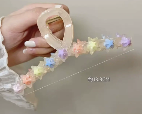 Chic Star Love Hair Clip - Elegant Style Enhancer