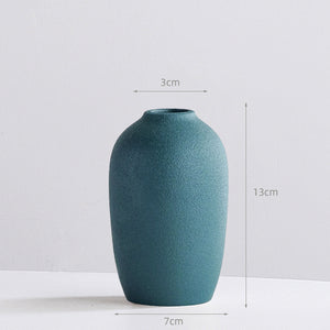 Jarrón Nórdico de Cerámica Creativo para la Decoración del Hogar