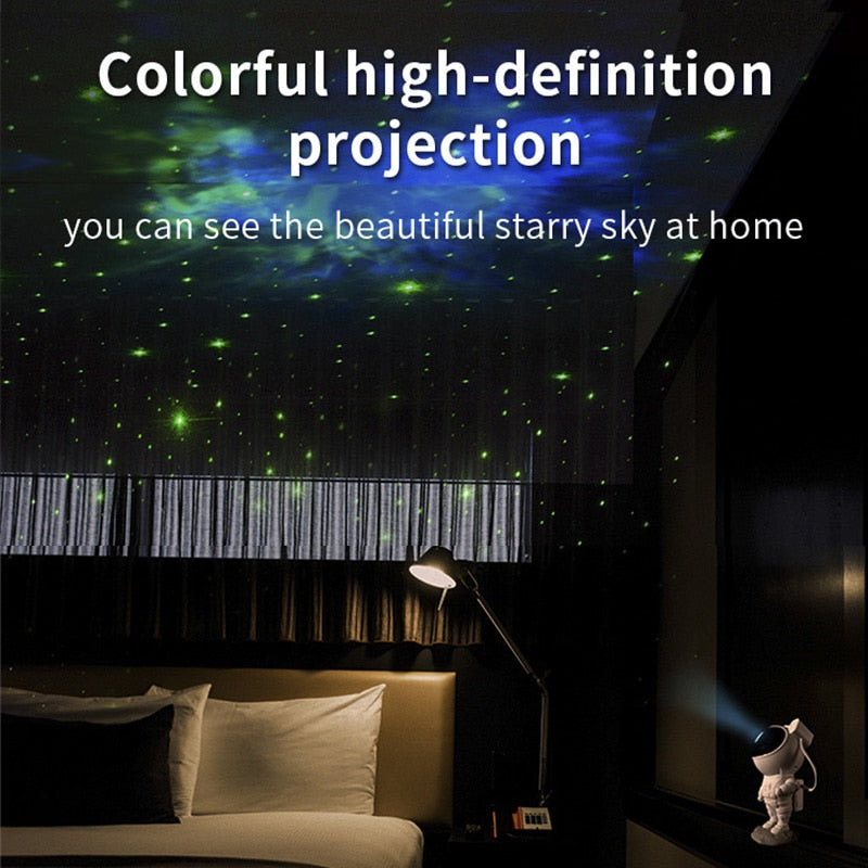 Proyector de Estrellas Galaxia Luz Nocturna de Cielo Estrellado