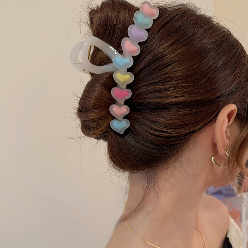 Chic Star Love Hair Clip - Elegant Style Enhancer