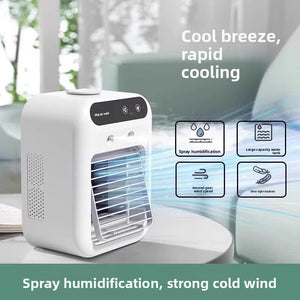 Portable USB Air Cooler with Mist Function