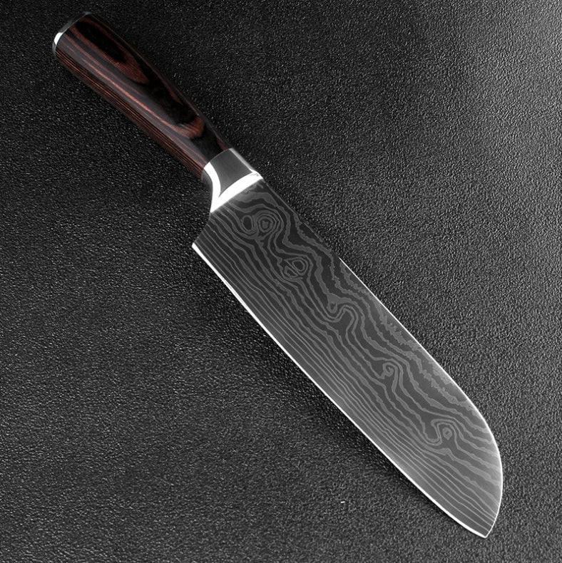 Pro Chef Knife Set — 6 or 8 Piece Kitchen Collection