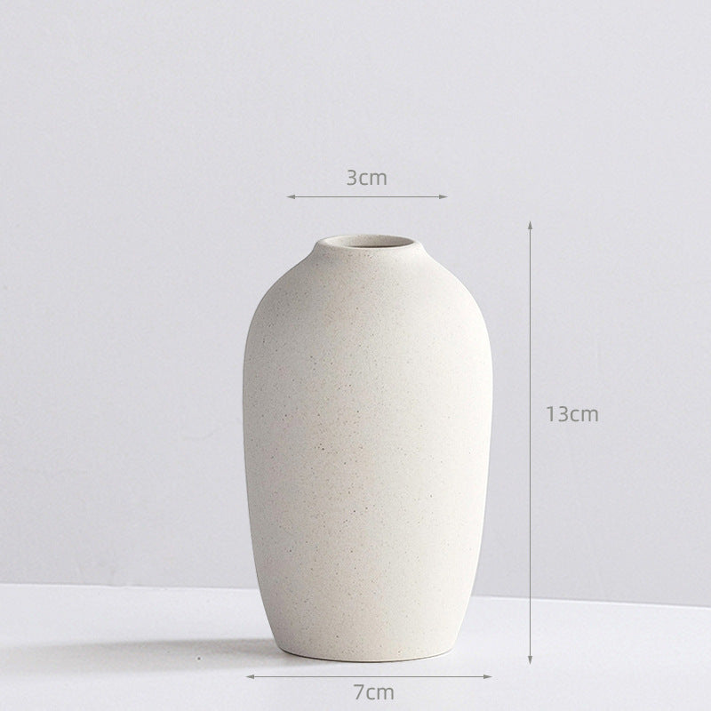 Jarrón Nórdico de Cerámica Creativo para la Decoración del Hogar