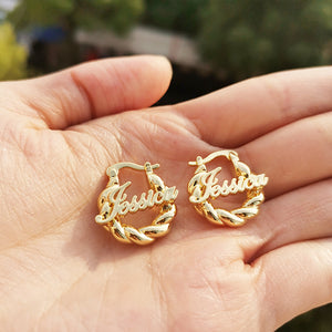 Collar con nombre personalizado DIY con piedra de nacimiento en forma de corazón