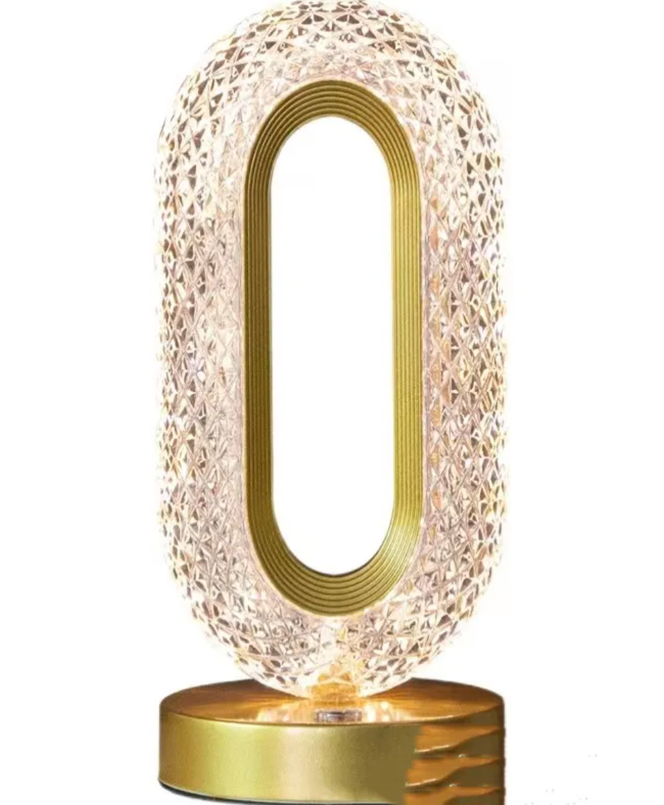 Crystal Touch Desk Lamp — Elegant Mood Lighting for Home & Office