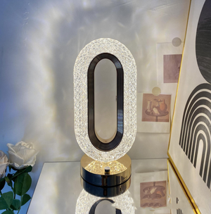 Crystal Touch Desk Lamp — Elegant Mood Lighting for Home & Office