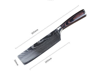 Pro Chef Knife Set — 6 or 8 Piece Kitchen Collection