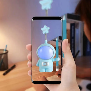 Rechargeable Astronaut Night Light for Home Décor