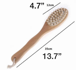 Cepillo de Masaje y Exfoliación Corporal SoftGlow — Piel más suave de la cabeza a los pies