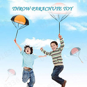 Children's Hand-Powered Parachute Toy for Outdoor Fun