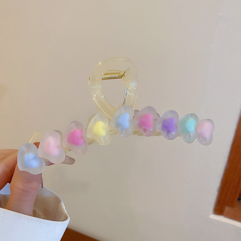 Chic Star Love Hair Clip - Elegant Style Enhancer