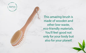 Cepillo de Masaje y Exfoliación Corporal SoftGlow — Piel más suave de la cabeza a los pies