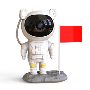 Astronaut Galaxy Projector Night Light — Starry Sky for Bedroom & Kids' Rooms