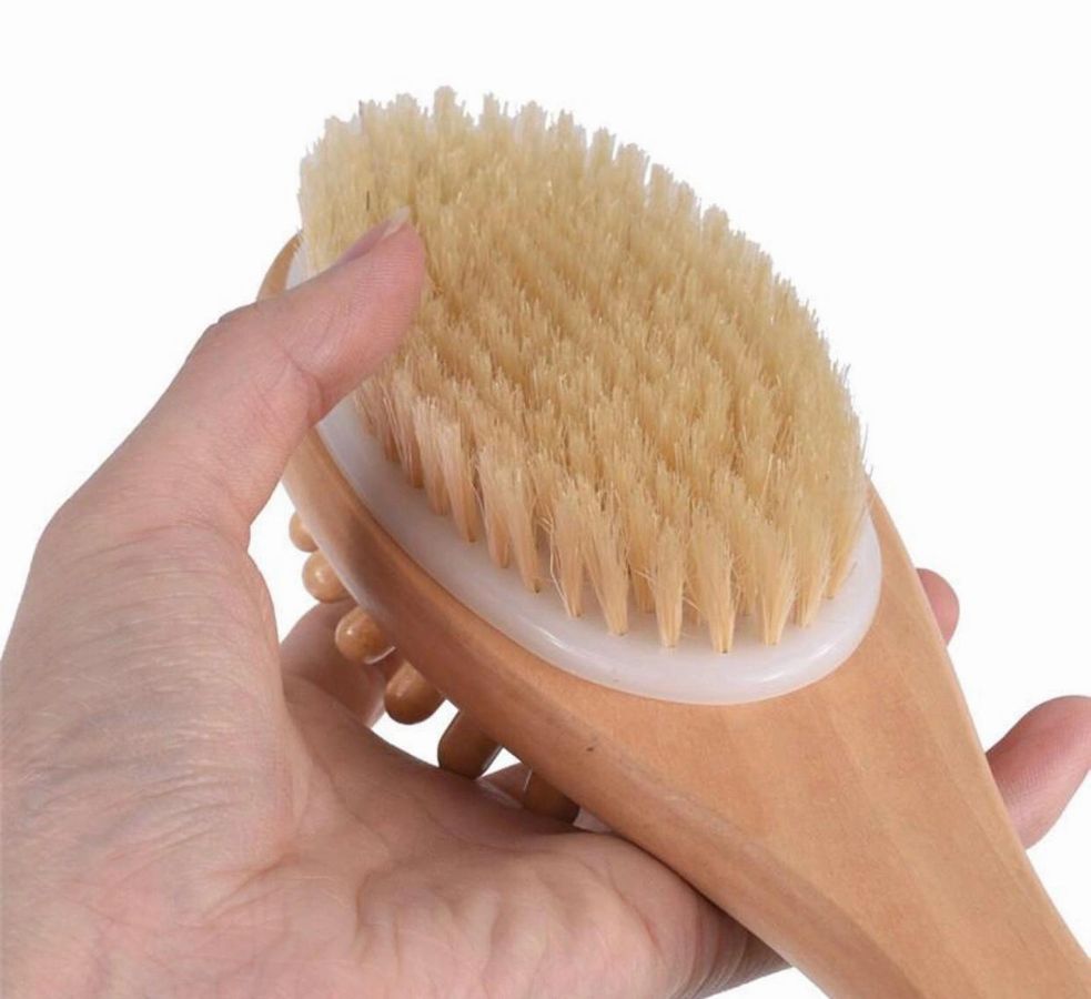 Cepillo de Masaje y Exfoliación Corporal SoftGlow — Piel más suave de la cabeza a los pies
