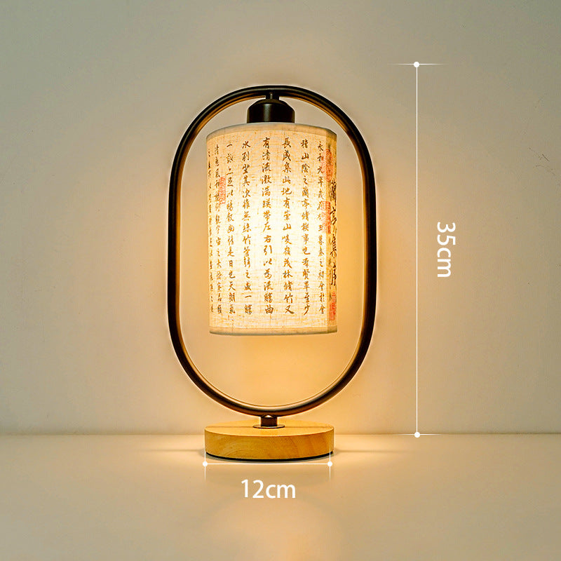 Decorative LED table lamp for bedside and reading corners