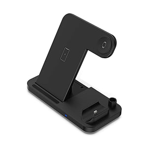 3-in-1 Wireless Charging Station — Charge Phone, Watch & Earbuds Together