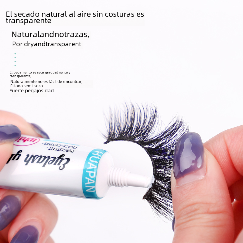 Gentle Waterproof Eyelash Glue — Long-Lasting Natural Look