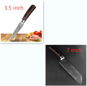 Pro Chef Knife Set — 6 or 8 Piece Kitchen Collection