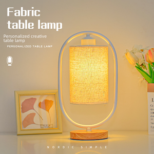 Decorative bedside lamp for living room and office