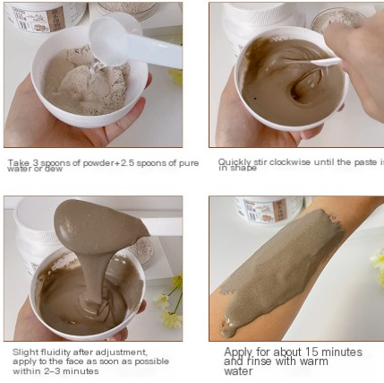 Spa-Grade Herbal Hydration Mask Powder