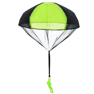 Children's Hand-Powered Parachute Toy for Outdoor Fun