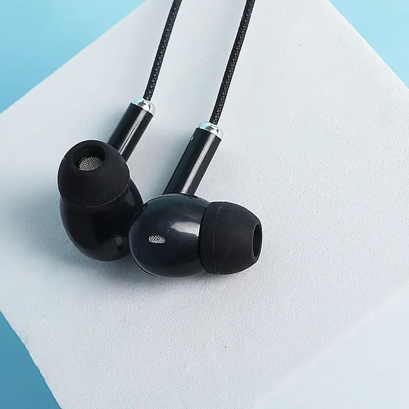 Macaron Hue Wired Earbuds with Noise Canceling Mic