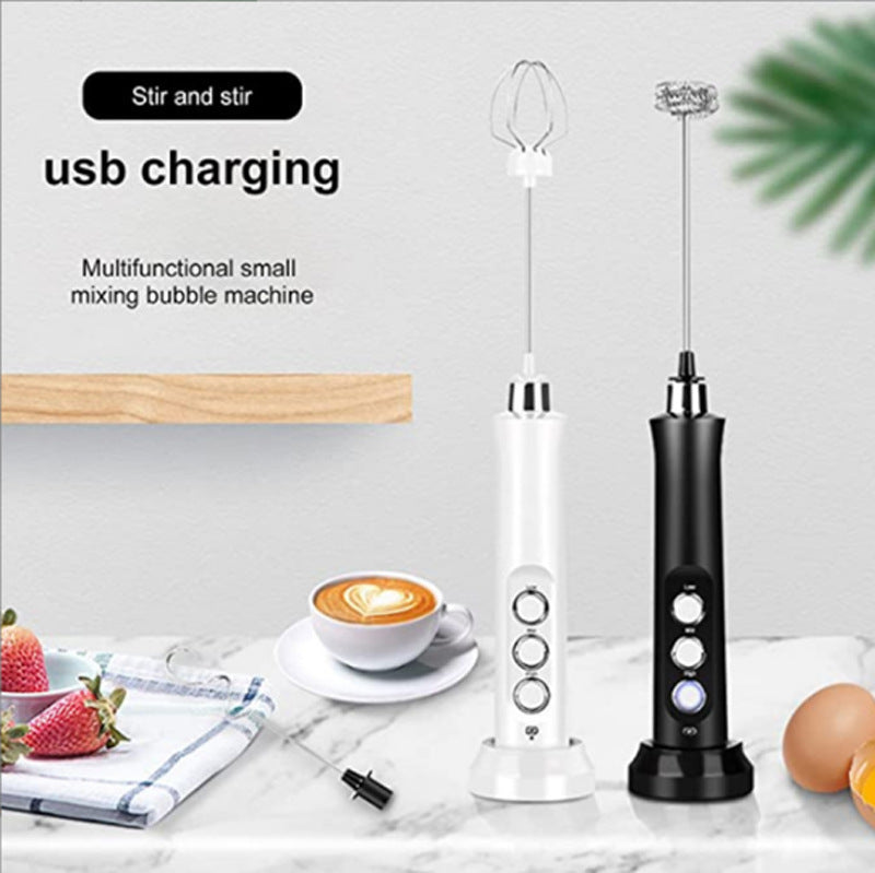 Tragbarer elektrischer USB-Milchaufschäumer